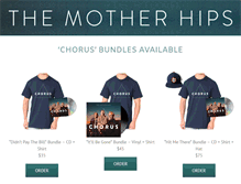 Tablet Screenshot of motherhips.com